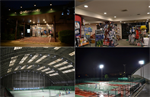 Renewing  the lightings of Kyushu International Tennis Club